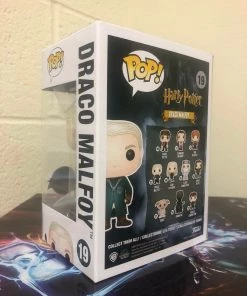 Funko POP! Harry Potter: Quidditch Draco Malfoy Figure SPECIAL ED W/ Protector