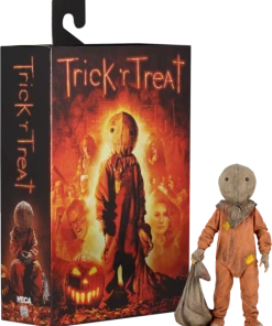 Action Figures NECA Trick 'r Treat ULTIMATE SAM Action Figure DAMAGE BOX