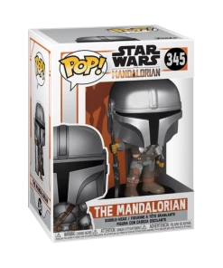 Funko POP! Star Wars The Mandalorian (Final) Figure #345 DAMAGE BOX