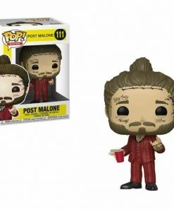 Funko POP! Rocks POST MALONE Figure #111 DAMAGE BOX